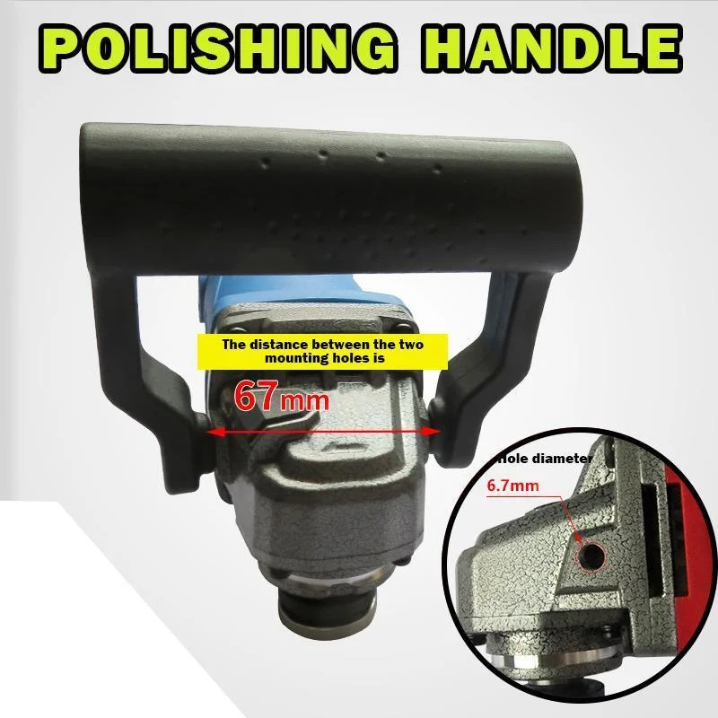 Ручка Для УШМ 8 мм нескользящая амортизирующая | Инструменты