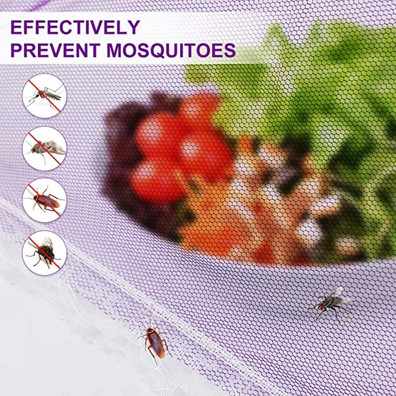 

a Set Of 4 Food Covers Foldable Food Covers Are Perfect for Fruit Picnics