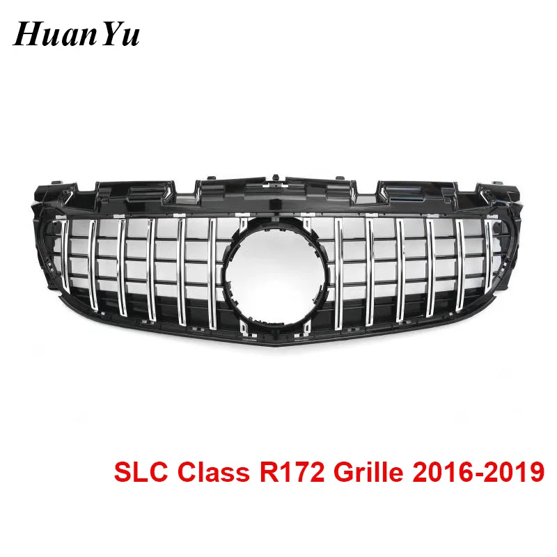 Решетка SLC R172 GT для Mercedes benz Class передний бампер хромированные гоночные решетки SLC260