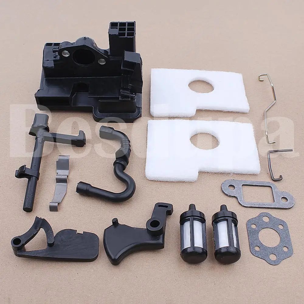 

Air Filter Housing Throttle Choke Rod Trigger Kit Fit Stihl MS170 MS180 018 017 Fuel Filter Line Hose Chainsaw Spare Parts