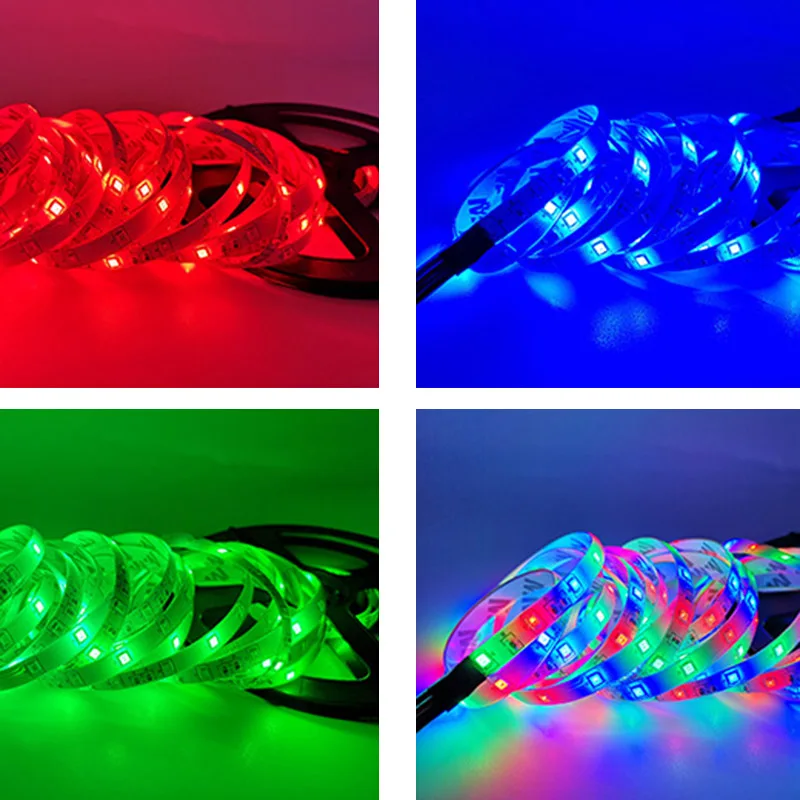 

RGB Waterproof LED Strip Light 44 Keys Remote Control 12V Festival Decor SEC88