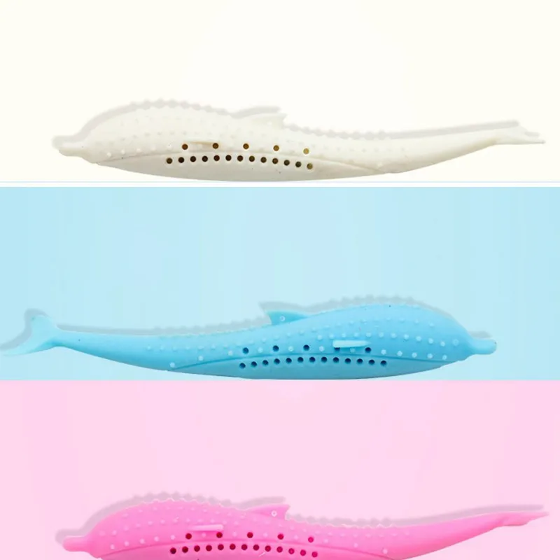 Зубная щетка в форме кошачьей рыбы с кошачьим питомцем Экологичная силиконовая