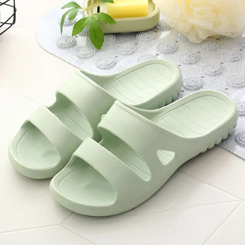 Новинка мужские домашние тапочки нескользящая женская обувь для купания в