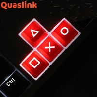red abs direction arrows keys keycaps backlight keycap for cherry mx mechanical gaming keyboard gamers computer black