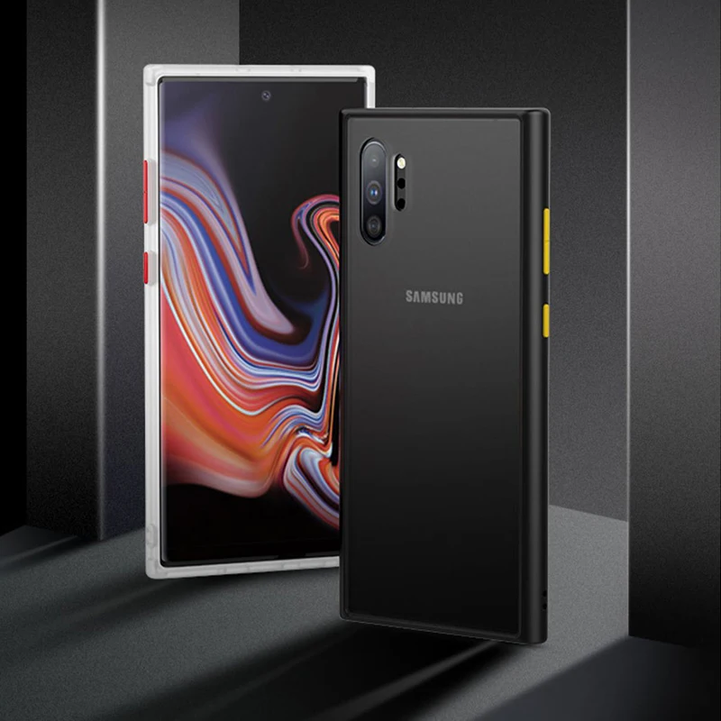 Роскошный ударопрочный матовый прозрачный чехол-накладка для телефона. Чехол