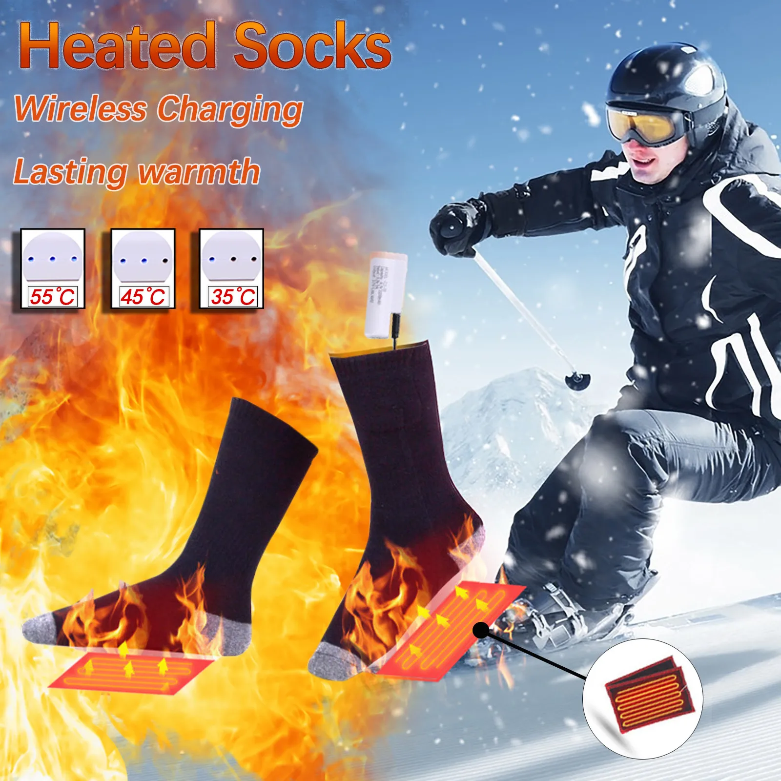 1 пара теплых носков волокнистые ноги теплые и сухие Теплые черные унисекс