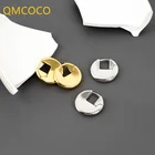 Серьги-кольца женские, геометрические, 925, серебряная круглой формы