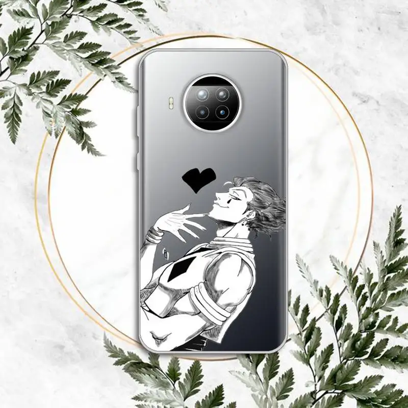 

hunter x hunter Japan anime Phone Case Transparent for Xiaomi Redmi note 10 t 8 9 pro lite 11
