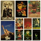 Винтажный постер из крафт-бумаги популярная коллекция фильмов семейство Аддамс мертвые наклейки на стену для дома бара креативный Декор