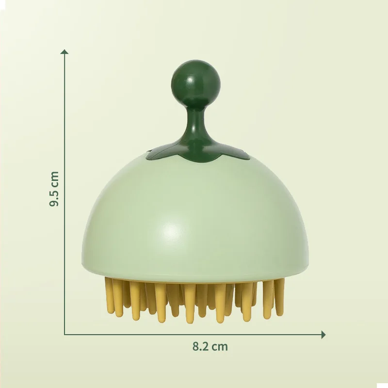 

Handheld Silicone Scalp Shampoo Massage Brush Washing Shower Hair Massager Clean Brush Bath Shower Hair Cleaning Brush Comb Gift