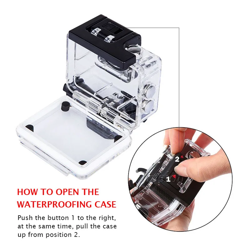 Спортивная Экшн-камера HD 1080P мини-подводная видеокамера для наружного