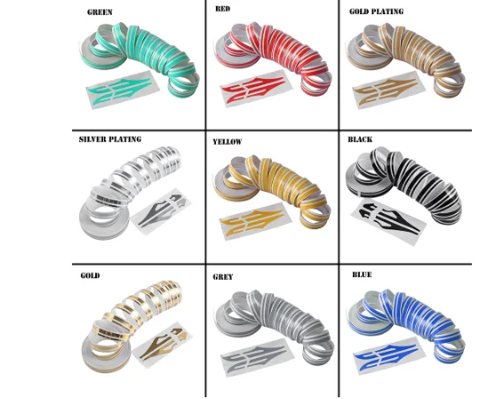 Линия кузова автомобиля жаккардовые украшения для индивидуального маленькая