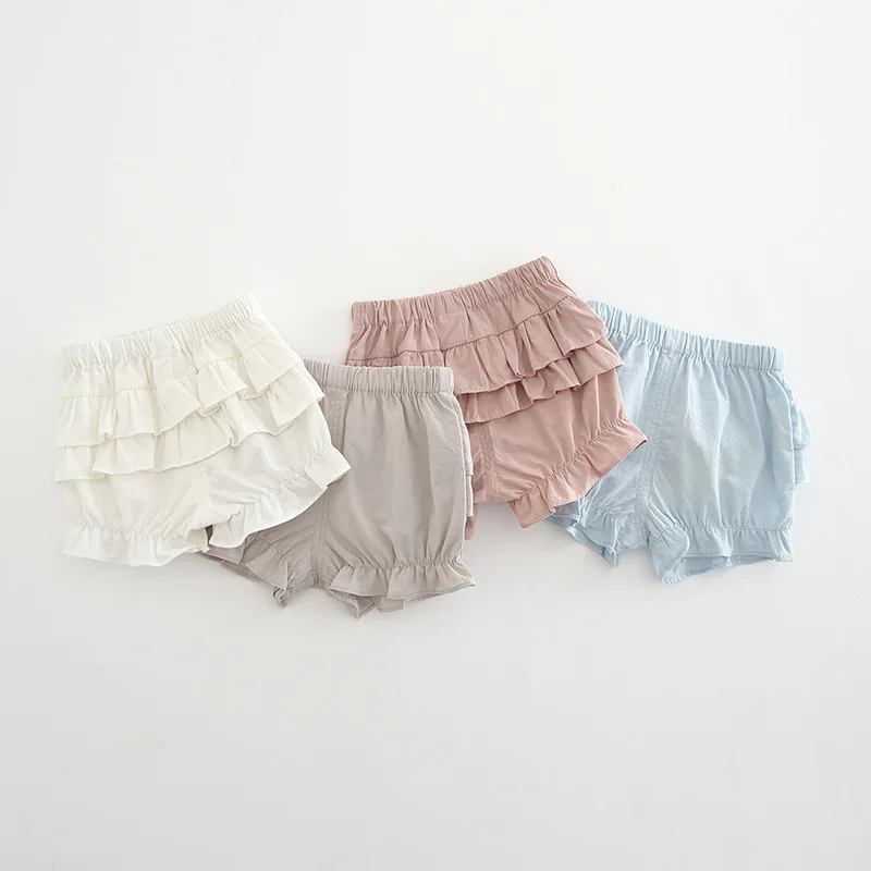 Штаны для девочек модные крутые детские штаны из чистого хлопка маленьких