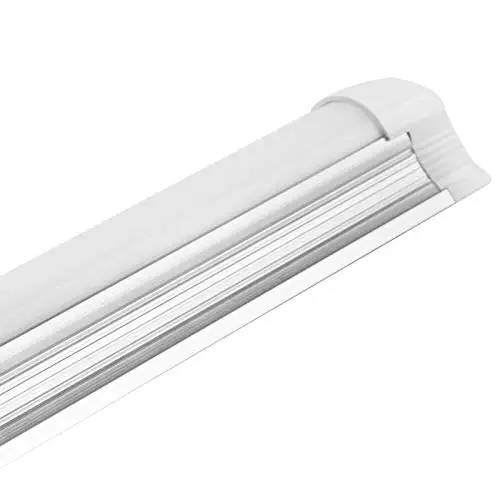4X10X120 см 18 Вт T8 светодиодный røhre ламповый светильник Lichtleiste leuchtstoffrøhre Leuchtstofflampe Komplett Kaltweiß warmweineutß alweiß