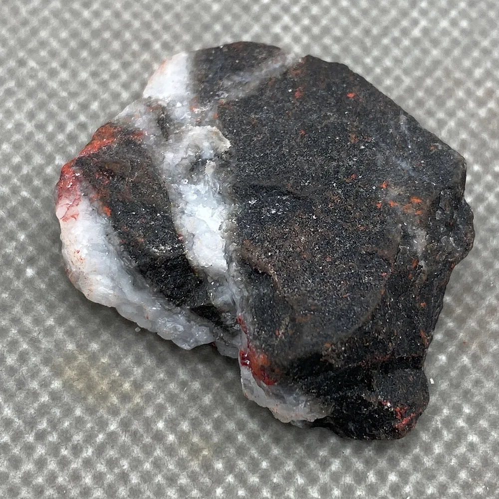 

17g Natural Cinnabar stone Original red Stone Healing Reiki Crystal