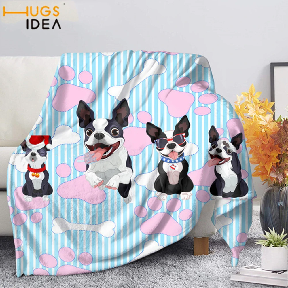 HUGSIDEA одеяло для домашних питомцев теплый диван спальни мягкое Флисовое одеяла