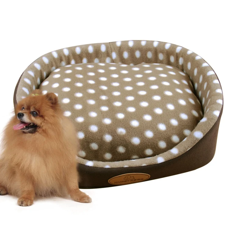 Собачья кровать дышащая собачья домик круглые собачьи корзины теплый питомник