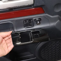 for toyota fj cruiser 2007 2021 stainless steel car window lift button frame decorative stickers car interior accessories