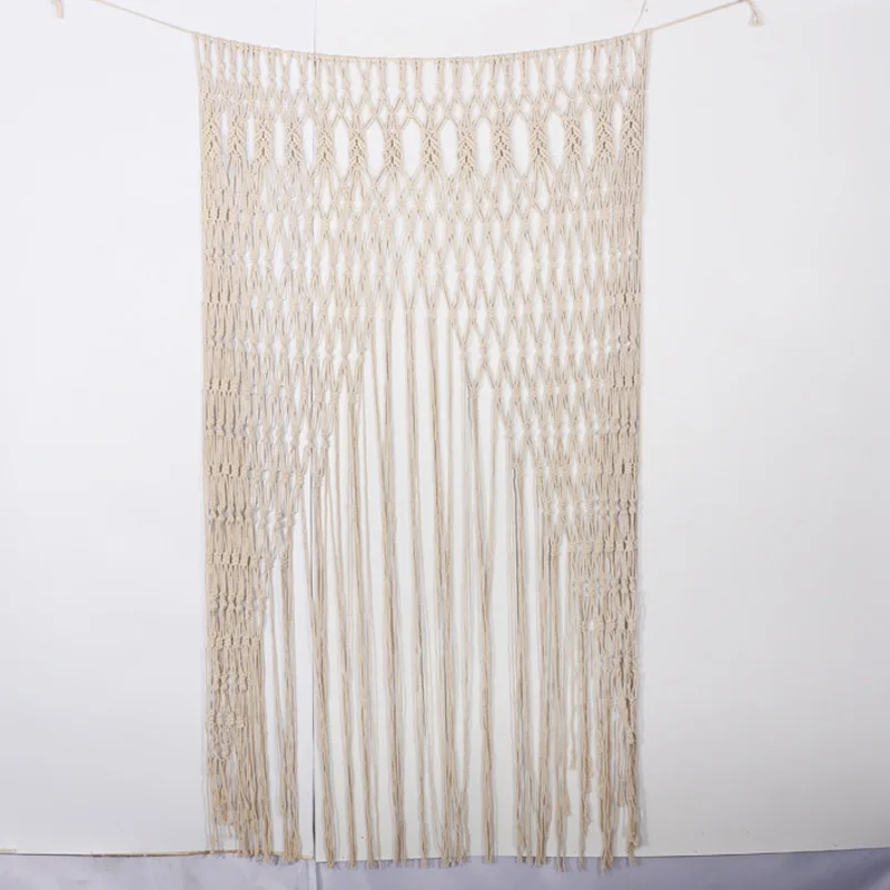 Богемные Макраме Тканые Ручной Работы Висячие гобелены свадебный фон дверь