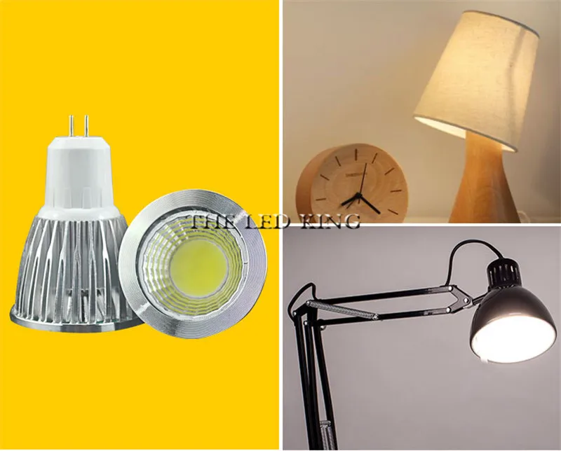 Суперъяркие светодиодные лампы GU10 с регулируемой яркостью светодиодная лампа