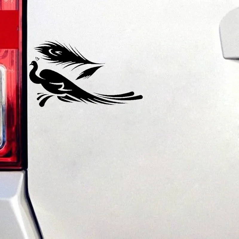 Павлиньи птицы и перья красивые для авто автомобиля/бампера/окна виниловые