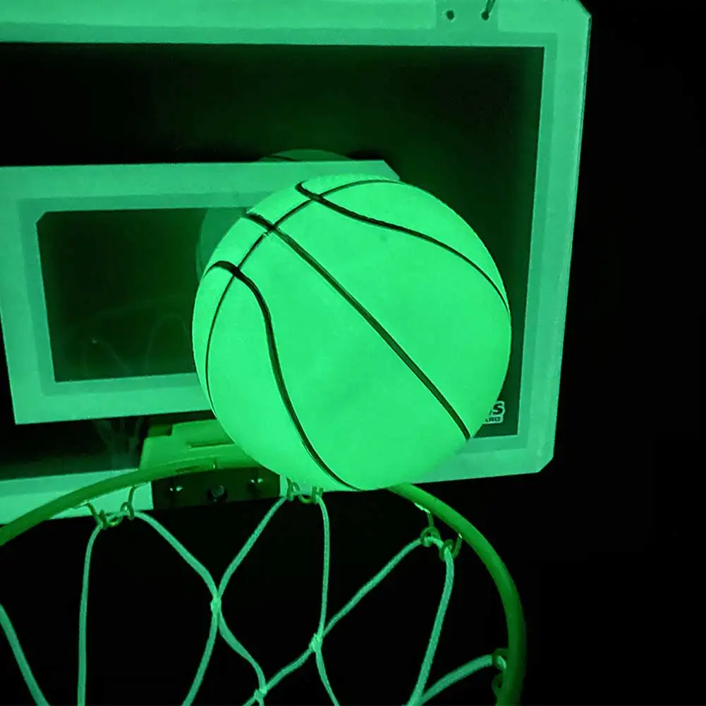 

Gifts Basketball Hoop Net Set Game Sports Mini Backboard Indoor Stand Toy Pitching Luminous Kids Funny Office