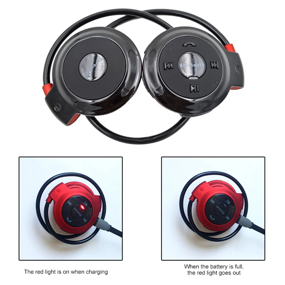 Беспроводные Bluetooth 4 1 стереонаушники Mini503 TF карта FM-радио Спортивная гарнитура с