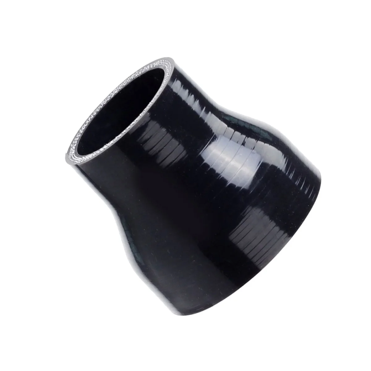 Черный Универсальный 2 5 дюймов прямые синтетические волосы Силиконовый Шланг