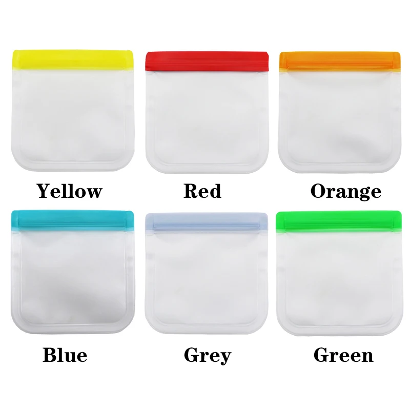 1 шт. силиконовый Пакет для хранения продуктов | Дом и сад