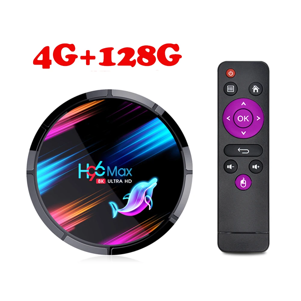 

H96 Max X3 Smart Android TV Box Amlogic S905X3 8K 1000M Dual Wifi Fast Media Player Smart TV BOX Android TV Set Top Box H96MAX