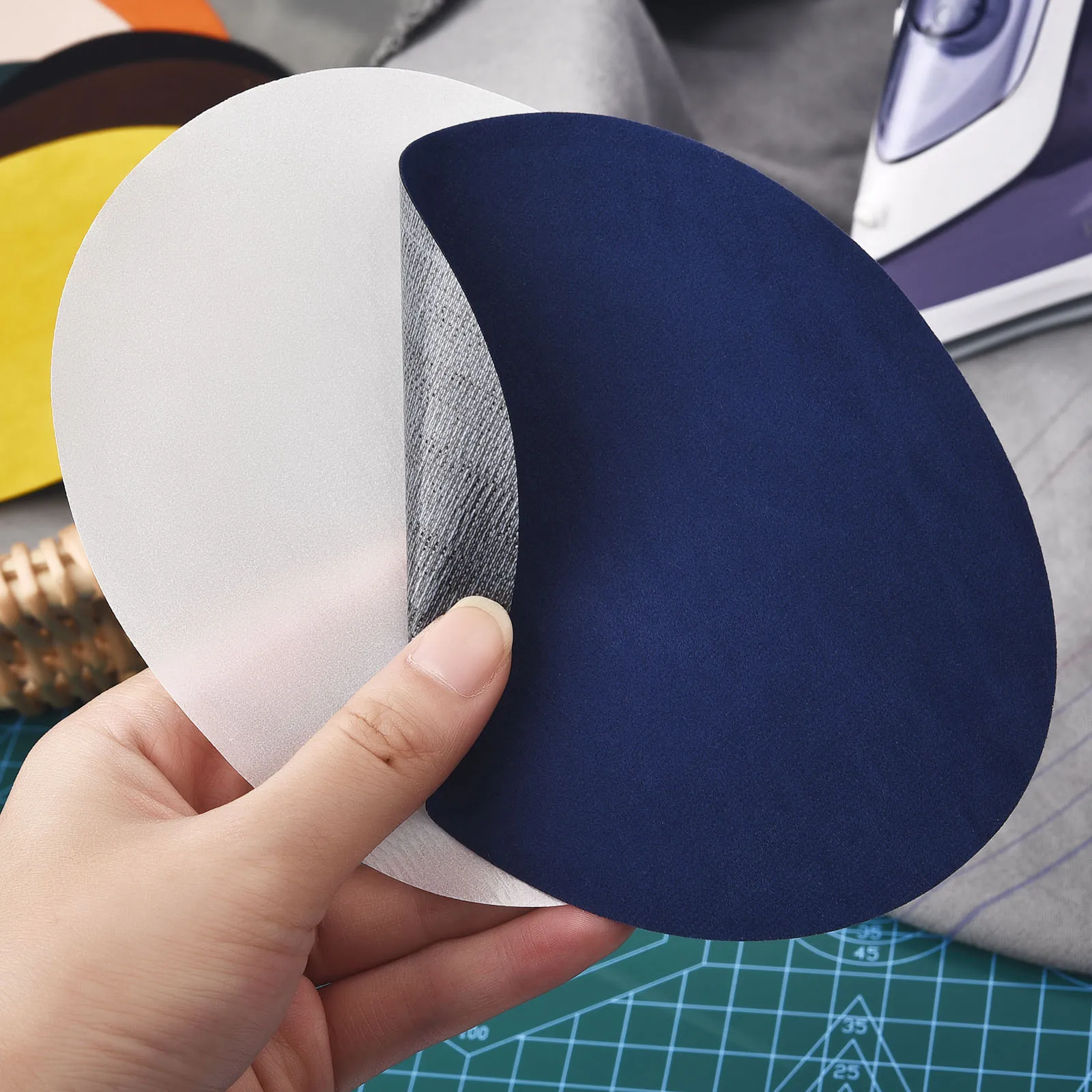 1 шт. новый патч из замшевой ткани патчи с утюгом ремонтные Значки для мужской