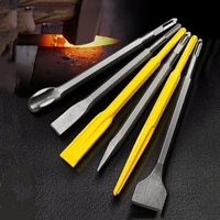high hardness construction set point groove gouge flat chisels concretebrickwalltilestone electric hammer impact drill head