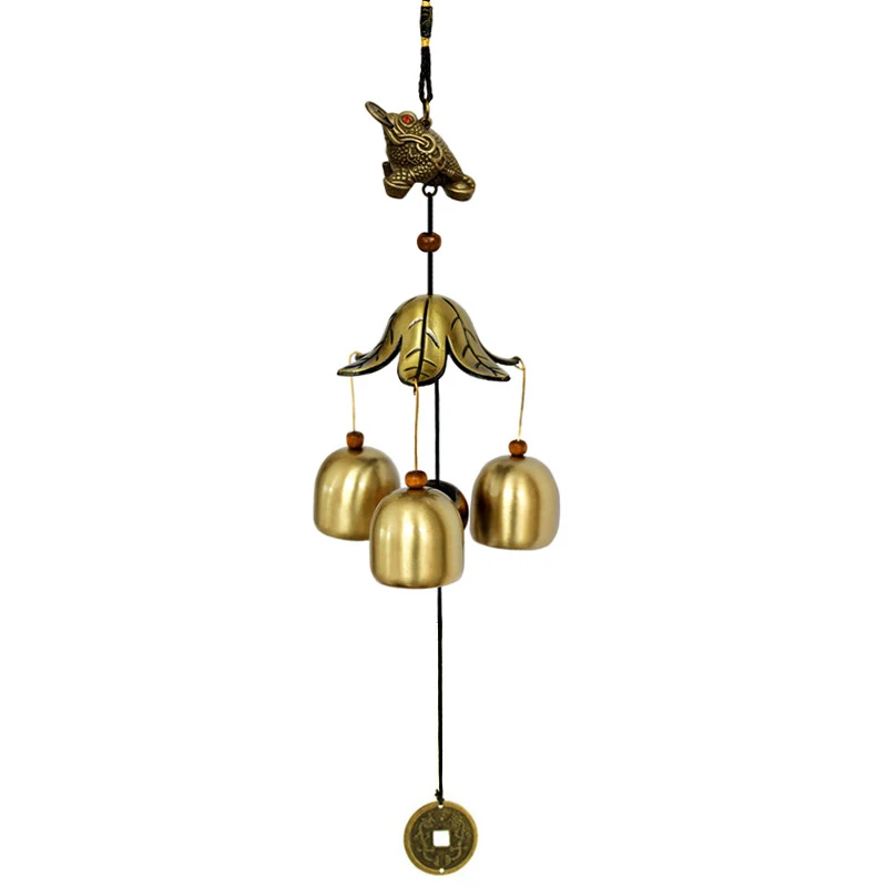 Античные Потрясающие медные колокольчики Музыка Ветра для сада активного отдыха