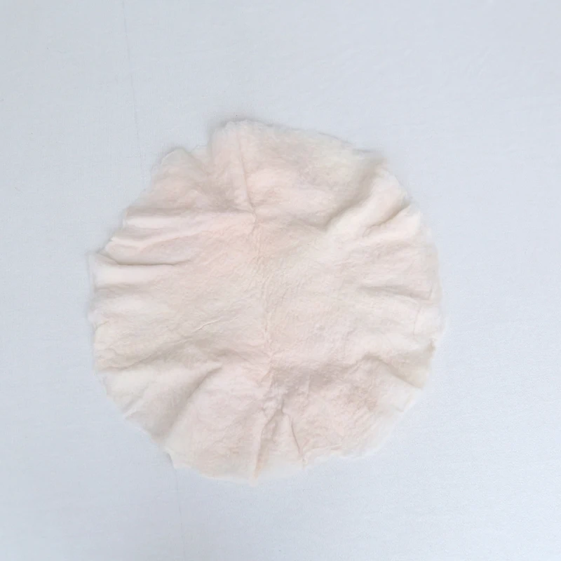 Новорожденный круглый шерстяной фетр одеяло бутафория для фото Детские Корзина