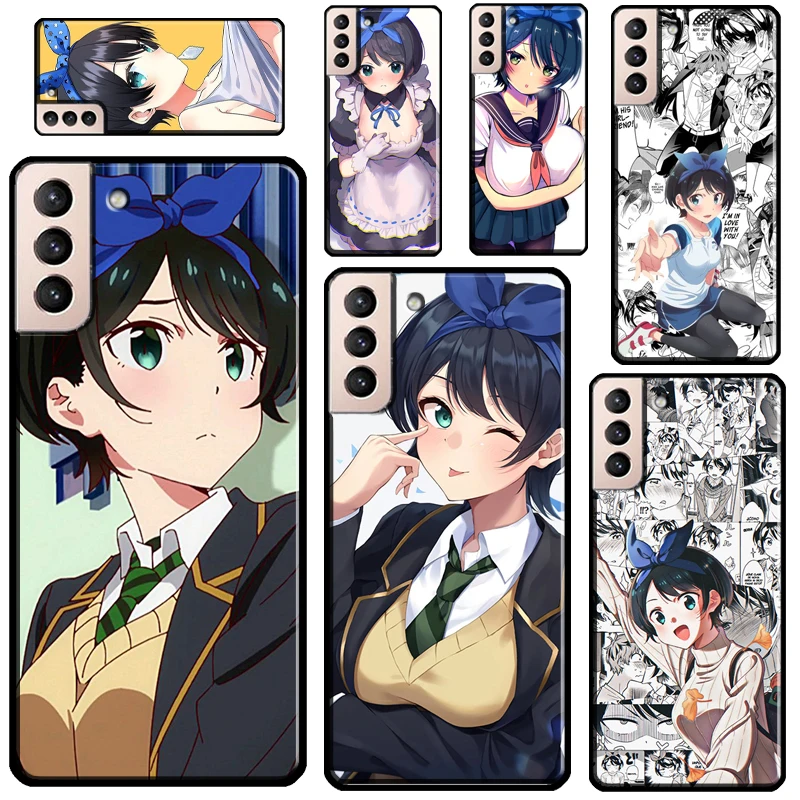 

Чехол Kanojo okarishimasu для телефона Samsung Galaxy S21 Ultra Note 20 S20 FE S8 S9 S10 Note 10 Plus S10e Coque