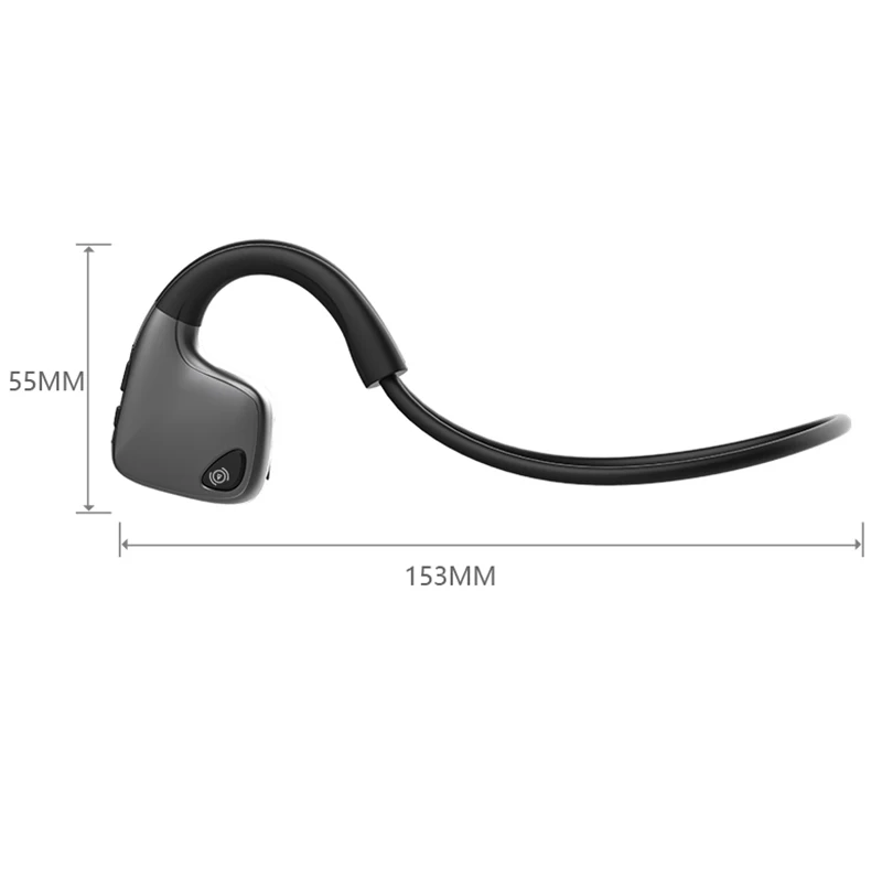 R9 Bone Conduction Bluetooth 5.0 Wireless Stereo Headsets Sports Headphones | Электроника