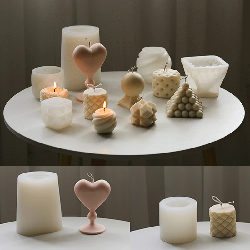 Женская креативная форма для сферических Ароматических Свечей Мягкая