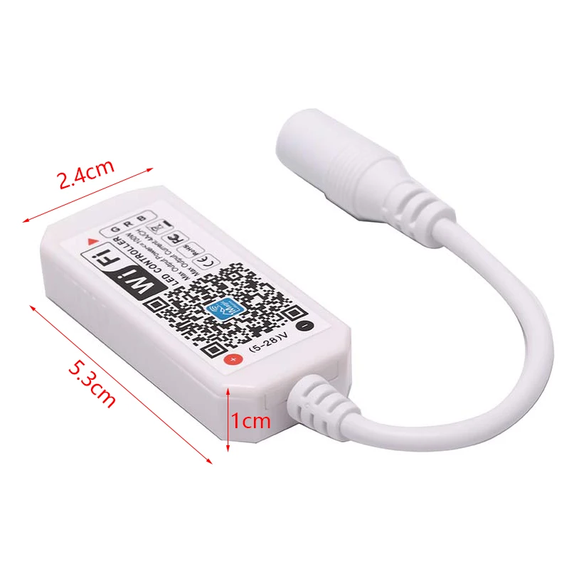 

LED WiFi Controller Smart Voice Controller Remote RGB/RGBW For Strip Light