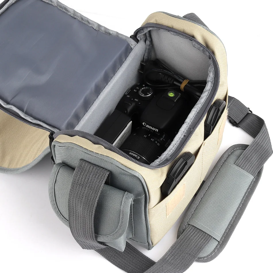 waterproof dslr camera bag case for nikon canon sony panasonic fujifilm olympus pentax digital camera backpack lens photo bag free global shipping