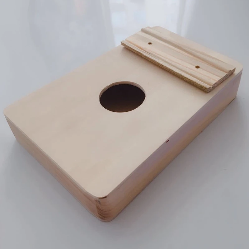 10 клавишный калимба Diy Набор бас дерево большой палец фортепиано Mbira для картина
