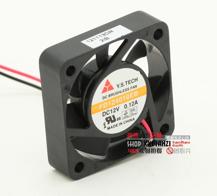 Новинка 4 см FD124010EB 4010 0.12A 12V вентилятор для сервера | Компьютеры и офис