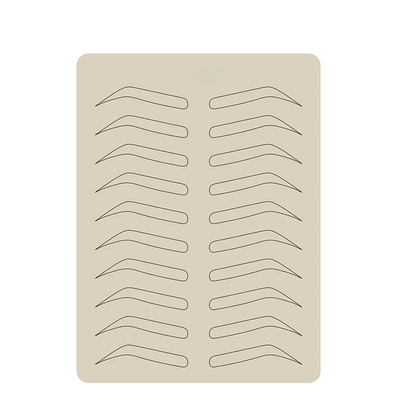 Принадлежности для микроблейдинга практики бровей латексная кожа 5 шт./10 шт./30 шт.