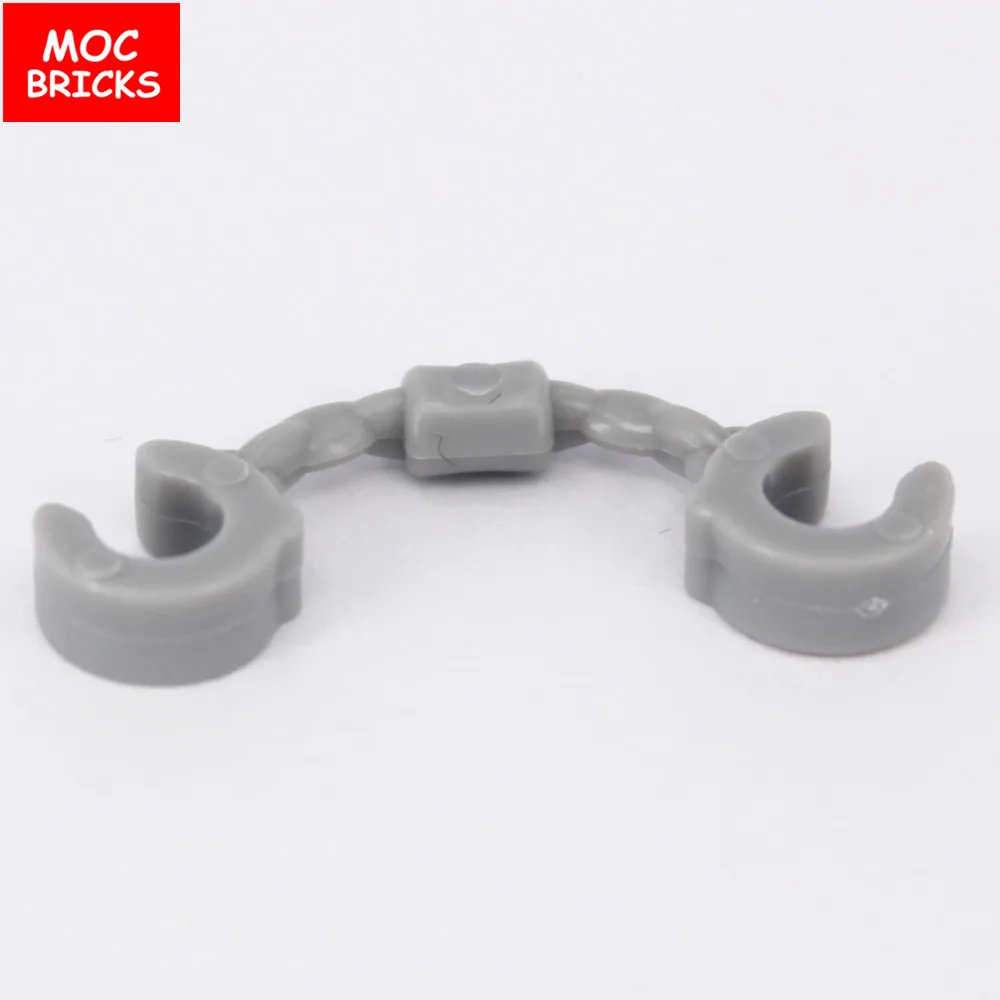 20 шт./лот MOC кирпичи посуда наручники подходит для оружия 61482 заключенный