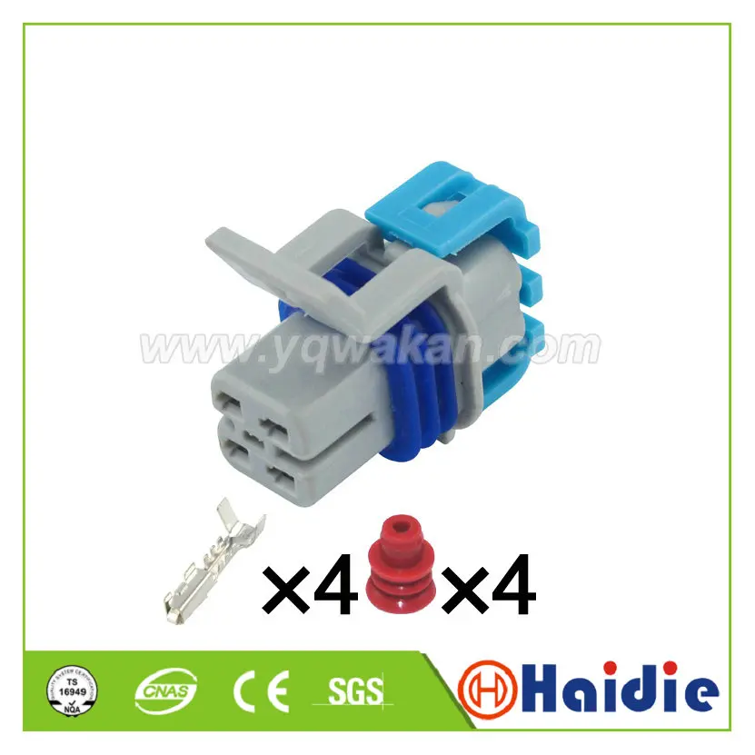 Бесплатная доставка 5 комплектов 4 контактный разъем Delphi GM LS2 O2 герметичный