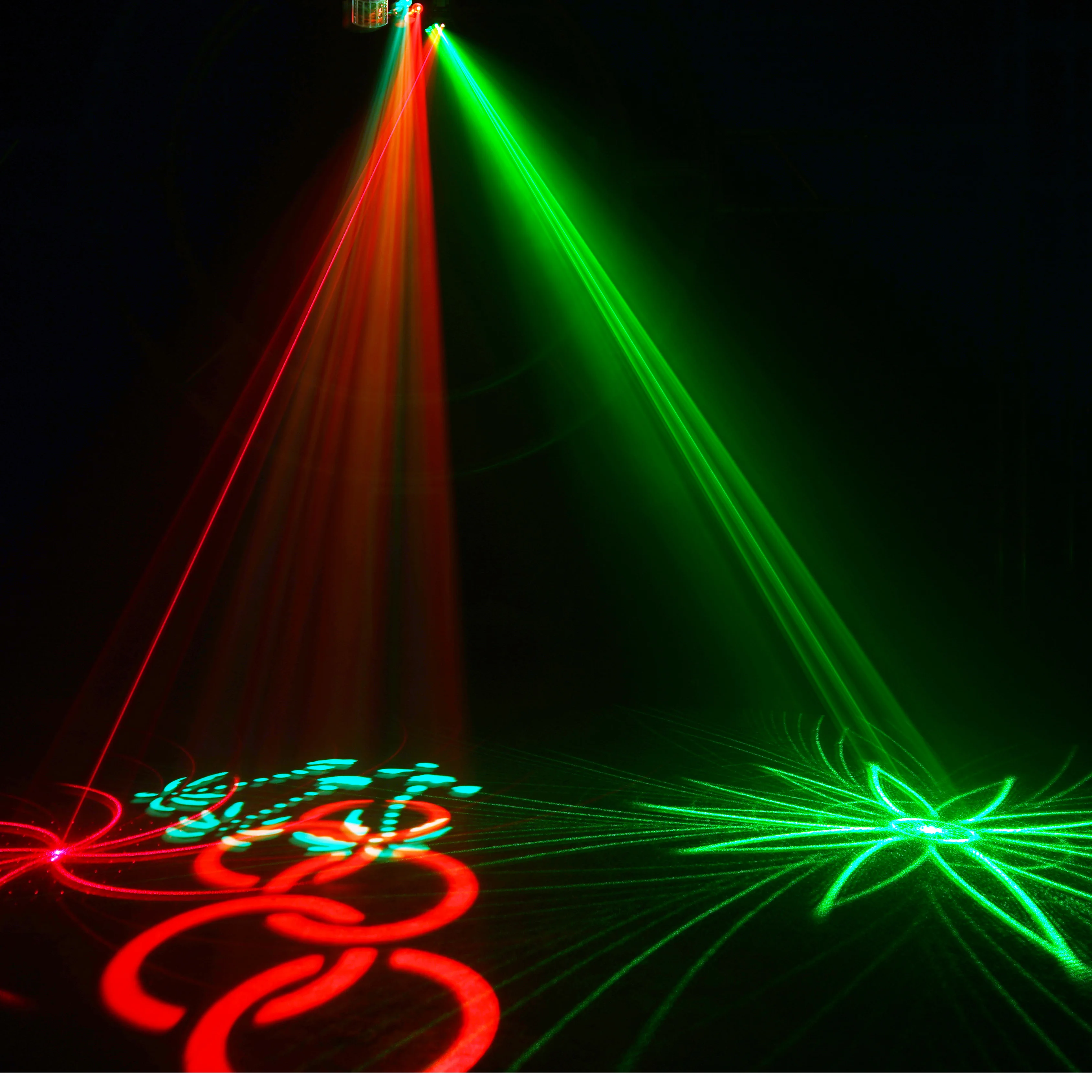 Скидка Лазер 4 в 1, узор, стробоскоп, лампа-бабочка, сценический эффект освещения подходит для диджея, дискотеки, вечеринки на день рождения, Рождест...