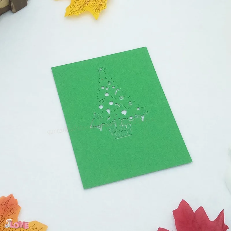 100 шт. лазерная резка форма дерева Рождественская вечеринка Свадьба Таблица