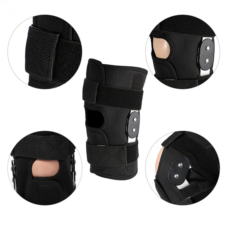 1Pc Adjustable Joint Support Knee Pads Pad Brace Protector Leg Patella Strap Non-slip Compression Sleeve Kneepad | Красота и здоровье