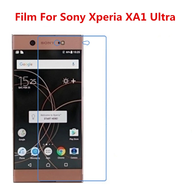 1/2/5/10 шт. ультратонкая прозрачная защитная пленка для HD ЖК-экрана с тканевой пленкой для очистки для Sony Xperia XA1 Ultra.