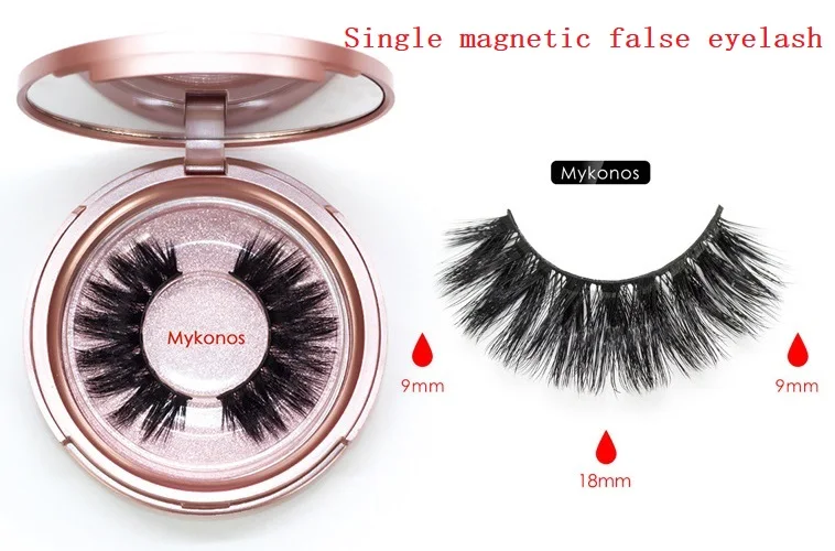 Mykonos eyelash Магнитные ресницы, магнитные жидкие подводки для глаз и магнитные накладные ресницы и пинцет, набор магнитных подводок для глаз и длинных накладных ресниц - Цвет: Mykonos eyelash