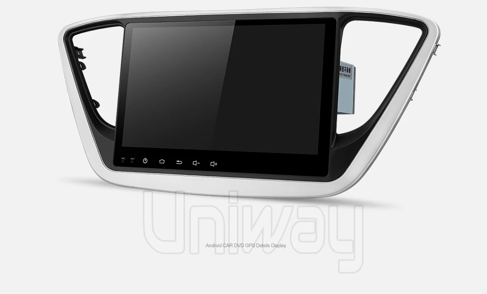 Uniway A17YN9071 android 9,0 автомобильный dvd для нового hyundai verna solaris accent автомобильный Радио мультимедийный плеер gps стерео